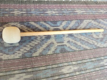 Mallet wood/felt small -round head