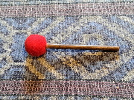 Mallet rubber with felt XS length &plusmn;20 cm