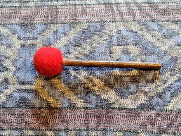 Mallet rubber with felt XS length ±20 cm